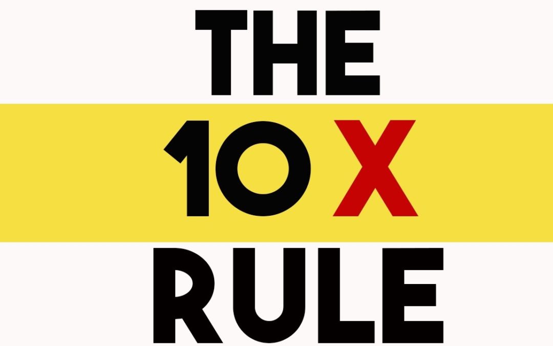 The 10 X Formula –  How you reach any goal in your rap career